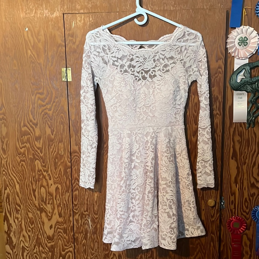 Pink semi formal dress